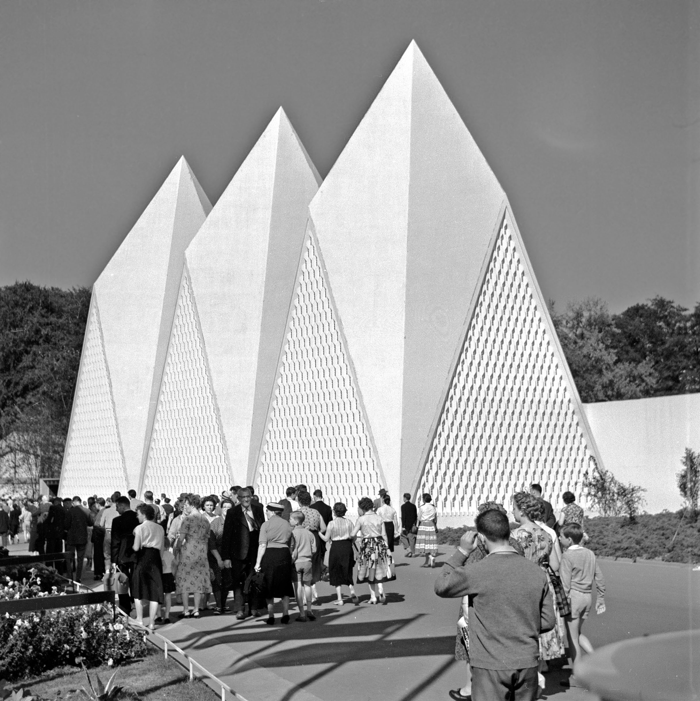 Expo 1958 paviljoen van Engeland / United Kongdom