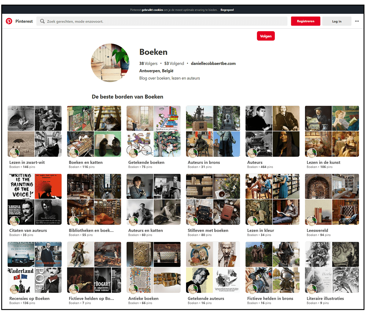 Boeken op pinterest